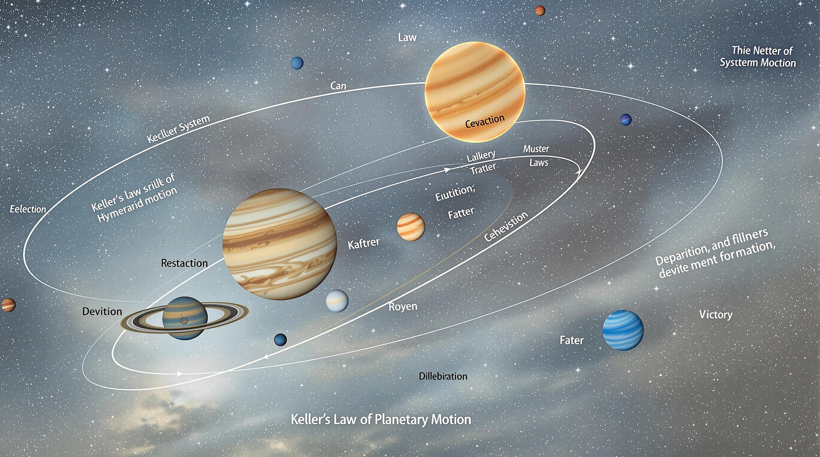 Почему движение планет происходит не в точности по законам Кеплера?