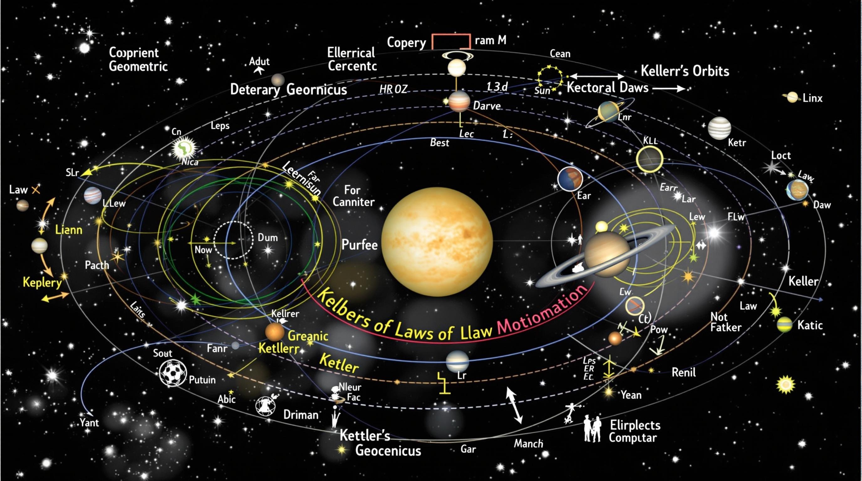 Кто открыл законы движения планет вокруг Солнца — история от Птолемея до Кеплера